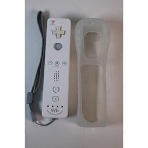 Nintendo Wii Remote Motion Plus Controller RVL-036 Tested OEM - WHITE